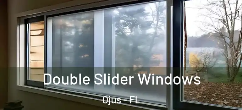  Double Slider Windows Ojus - FL