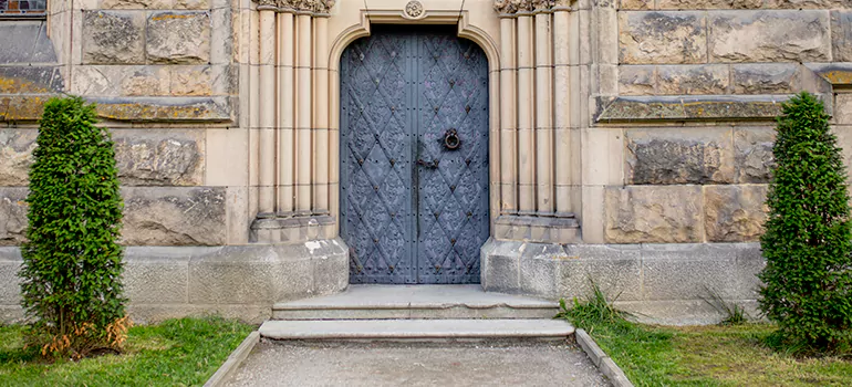Traditional Double Front Doors in Ojus, FL