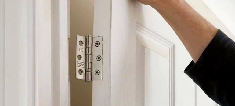 Bathroom Stall Door Hinge Repair in Ojus, FL