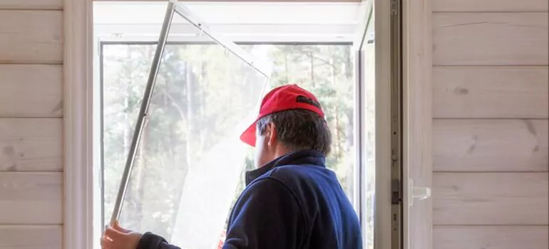Expandable Window Screen Installation in Ojus, FL