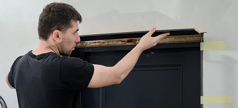 Wood Door Hole Repair in Ojus, FL