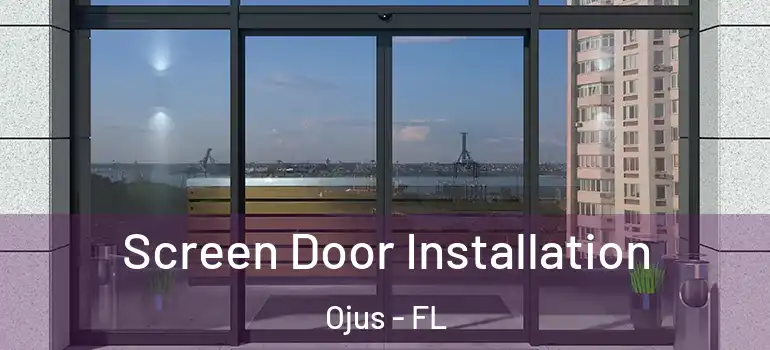  Screen Door Installation Ojus - FL