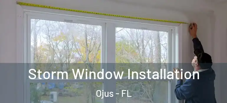  Storm Window Installation Ojus - FL